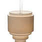 2nd Ave Lighting Cilindro 31" Wide 5 Tier Textrene Pendant With Nickel Finish