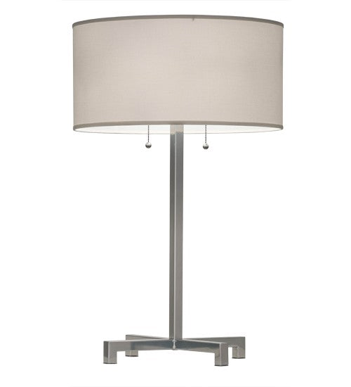 2nd Ave Lighting Cilindro 32" High Table Lamp in Extreme Chrome Finish