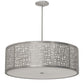 2nd Ave Lighting Cilindro 36" Deco Pendant in Nickel Finish