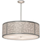 2nd Ave Lighting Cilindro 36" Deco Pendant in Nickel Finish