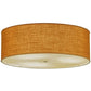 2nd Ave Lighting Cilindro 36" Flushmount in Nickel Finish