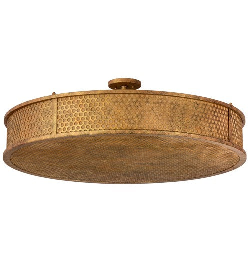 2nd Ave Lighting Cilindro 36" Luciano Flushmount in Autumn Leaf Finish