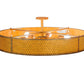 2nd Ave Lighting Cilindro 36" Luciano Flushmount in Autumn Leaf Finish