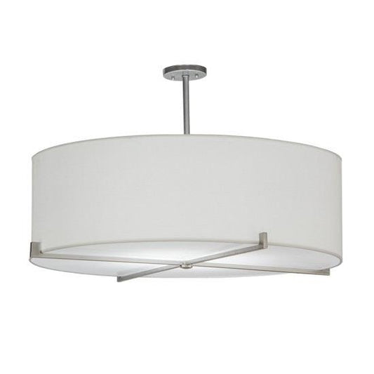 2nd Ave Lighting Cilindro 36" Structure Pendant With Brushed Nickel Finish