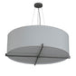 2nd Ave Lighting Cilindro 36" Structure Pendant in Brushed Nickel Finish