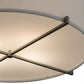 2nd Ave Lighting Cilindro 36" Structure Pendant in Brushed Nickel Finish