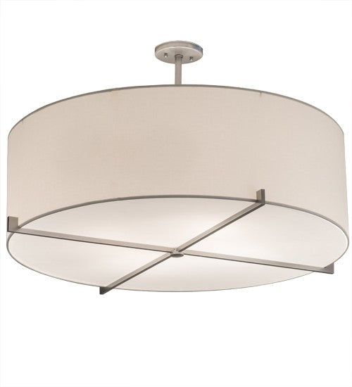 2nd Ave Lighting Cilindro 36" Structure Pendant in Brushed Nickel Finish