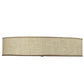 2nd Ave Lighting Cilindro 36" Textrene Flushmount in Nickel Finish