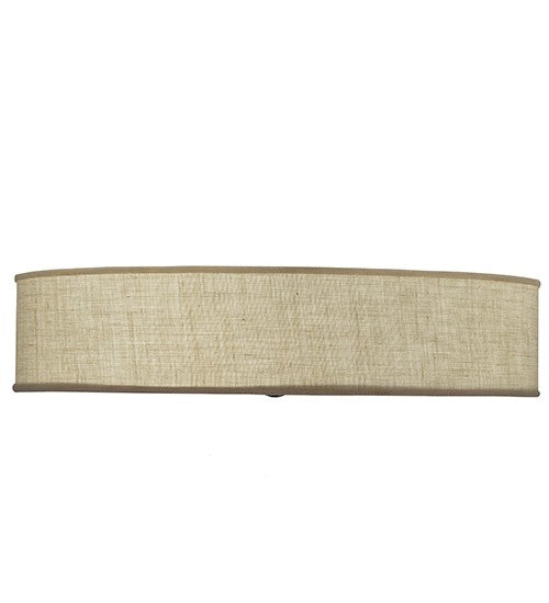 2nd Ave Lighting Cilindro 36" Textrene Flushmount in Nickel Finish