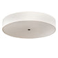 2nd Ave Lighting Cilindro 36" Textrene Flushmount in Timeless Bronze Finish