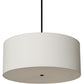 2nd Ave Lighting Cilindro 36" Textrene Pendant in Oil Rubbed Bronze Finish