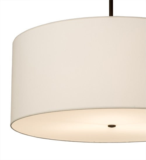 2nd Ave Lighting Cilindro 36" Textrene Pendant in Oil Rubbed Bronze Finish