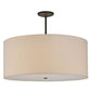 2nd Ave Lighting Cilindro 36" Textrene Pendant in Timeless Bronze