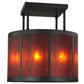 2nd Ave Lighting Cilindro 36" Vicksburg Semi-Flushmount in Oil Rubbed Bronze