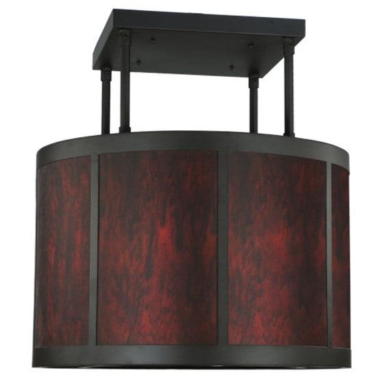 2nd Ave Lighting Cilindro 36" Vicksburg Semi-Flushmount in Oil Rubbed Bronze