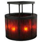 2nd Ave Lighting Cilindro 36" Vicksburg Semi-Flushmount in Oil Rubbed Bronze