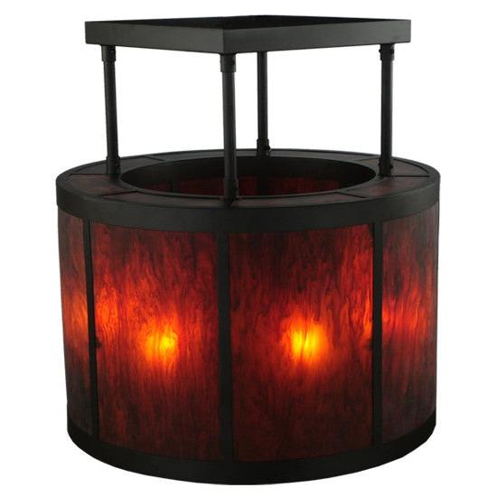 2nd Ave Lighting Cilindro 36" Vicksburg Semi-Flushmount in Oil Rubbed Bronze