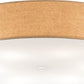 2nd Ave Lighting Cilindro 36" Wide Textrene Pendant in White Finish