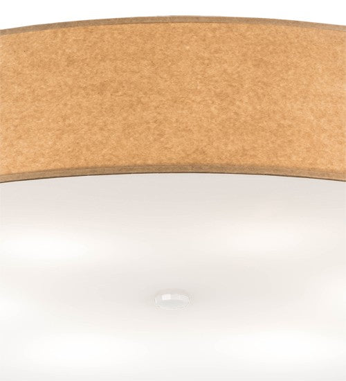 2nd Ave Lighting Cilindro 36" Wide Textrene Pendant in White Finish
