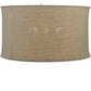 2nd Ave Lighting Cilindro 37" 8-Light E26 Base Brulap Textrene Timeless Bronze Pendant Light