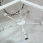 2nd Ave Lighting Cilindro 48" Circle X Textrene Pendant With Timeless Bronze Finish