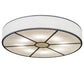 2nd Ave Lighting Cilindro 48" Flushmount in Oil Rubbed Bronze Finish