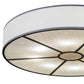 2nd Ave Lighting Cilindro 48" Flushmount in Oil Rubbed Bronze Finish