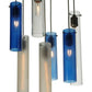 2nd Ave Lighting Cilindro 48" Long 15 LT Cascading Pendant in Nickel Finish
