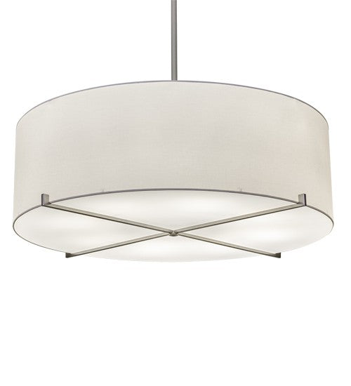 2nd Ave Lighting Cilindro 48" Structure Pendant With Nickel Finish