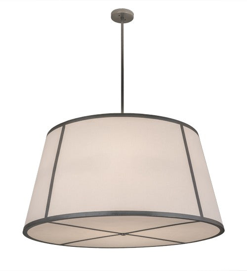 2nd Ave Lighting Cilindro 48" Tapered Pendant in Nickel Finish