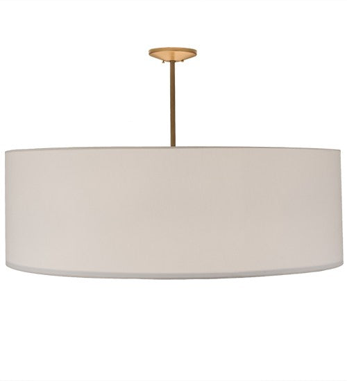 2nd Ave Lighting Cilindro 48" Textrene Pendant in Metallic Gold Finish