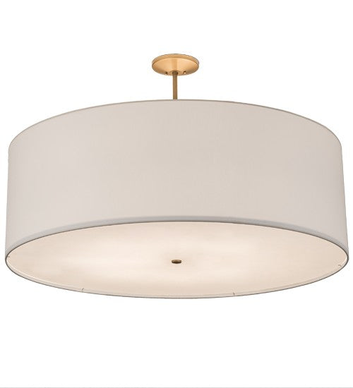 2nd Ave Lighting Cilindro 48" Textrene Pendant in Metallic Gold Finish