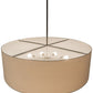 2nd Ave Lighting Cilindro 48" Textrene Pendant in Timeless Bronze Finish