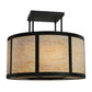2nd Ave Lighting Cilindro 48" Vicksburg Semi-Flushmount in Oil Rubbed Bronze