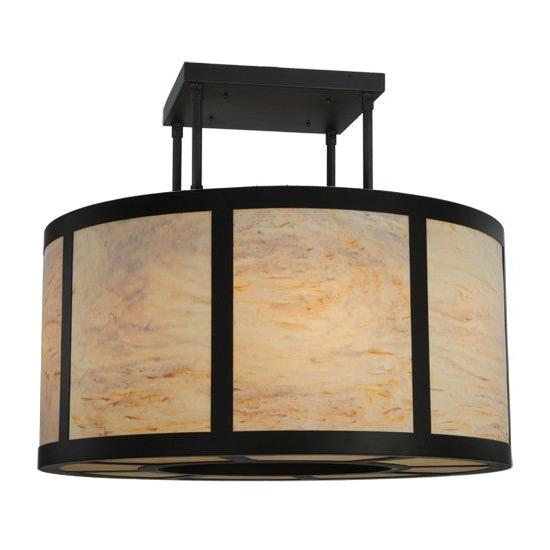 2nd Ave Lighting Cilindro 48" Vicksburg Semi-Flushmount in Oil Rubbed Bronze