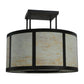 2nd Ave Lighting Cilindro 48" Vicksburg Semi-Flushmount in Oil Rubbed Bronze