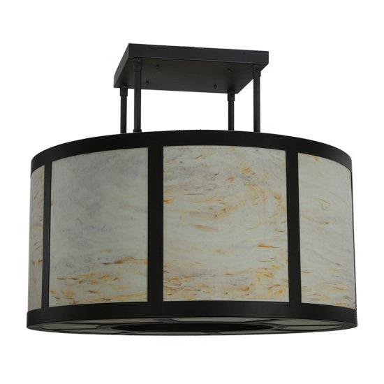 2nd Ave Lighting Cilindro 48" Vicksburg Semi-Flushmount in Oil Rubbed Bronze