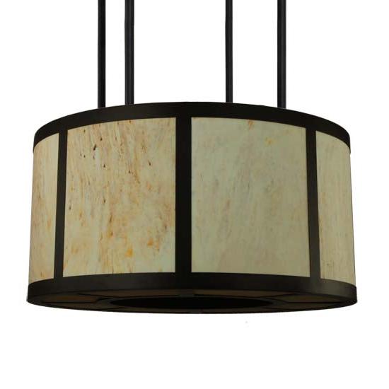 2nd Ave Lighting Cilindro 48" Vicksburg Semi-Flushmount in Oil Rubbed Bronze