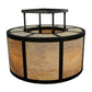 2nd Ave Lighting Cilindro 48" Vicksburg Semi-Flushmount in Oil Rubbed Bronze