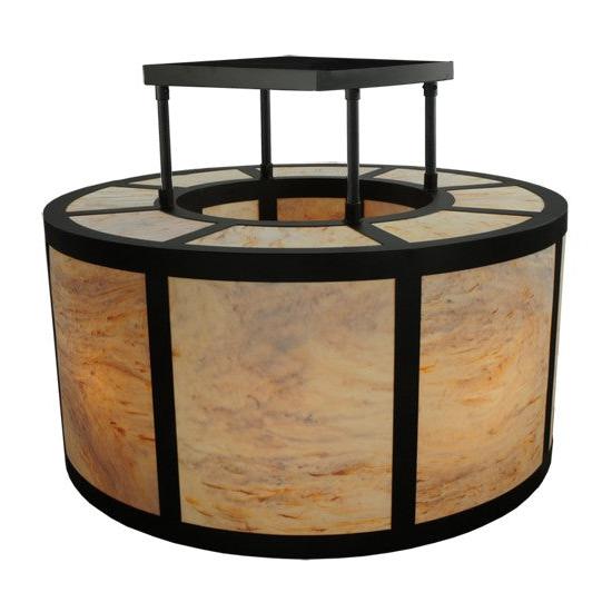 2nd Ave Lighting Cilindro 48" Vicksburg Semi-Flushmount in Oil Rubbed Bronze