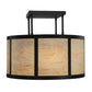 2nd Ave Lighting Cilindro 48" Vicksburg Semi-Flushmount in Oil Rubbed Bronze