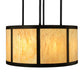 2nd Ave Lighting Cilindro 48" Vicksburg Semi-Flushmount in Oil Rubbed Bronze