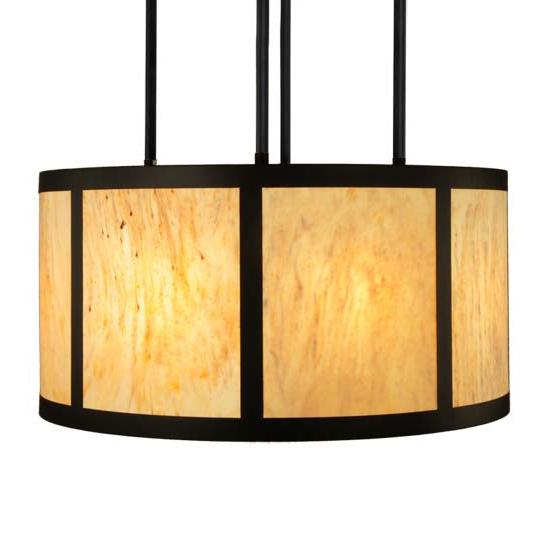 2nd Ave Lighting Cilindro 48" Vicksburg Semi-Flushmount in Oil Rubbed Bronze