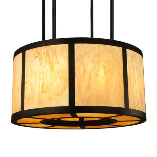 2nd Ave Lighting Cilindro 48" Vicksburg Semi-Flushmount in Oil Rubbed Bronze
