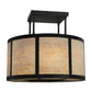 2nd Ave Lighting Cilindro 48" Vicksburg Semi-Flushmount in Oil Rubbed Bronze