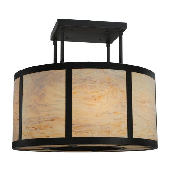 2nd Ave Lighting Cilindro 48" Vicksburg Semi-Flushmount in Oil Rubbed Bronze