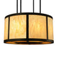 2nd Ave Lighting Cilindro 48" Vicksburg Semi-Flushmount in Oil Rubbed Bronze
