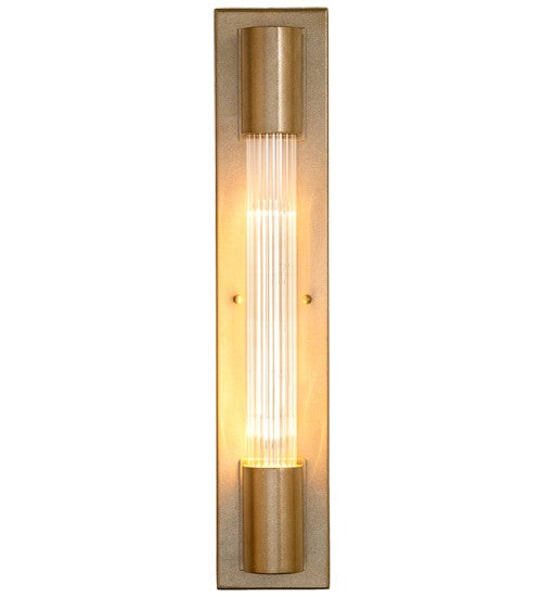2nd Ave Lighting Cilindro 4.5" Pipette Wall Sconce in Metallic Champaign Finish