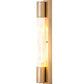 2nd Ave Lighting Cilindro 4.5" Pipette Wall Sconce in Metallic Champaign Finish