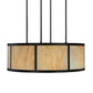 2nd Ave Lighting Cilindro 72" Vicksburg Semi-Flushmount in Oil Rubbed Bronze